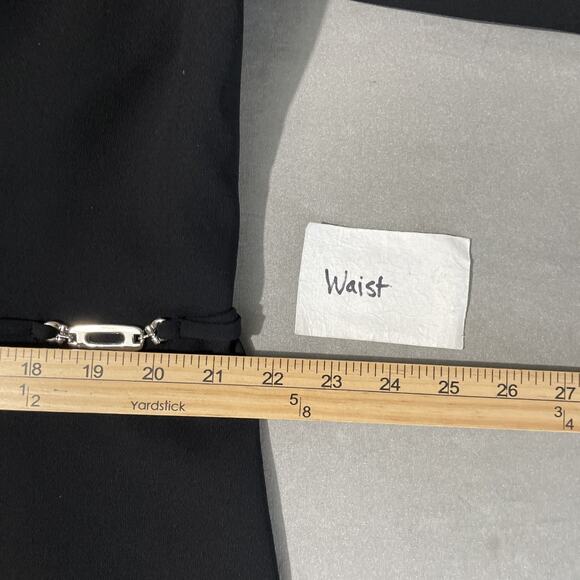 Studio I Longline Blazer Size 18 Black Jacket Office Event Goth Classic Evening - Picture 11 of 14